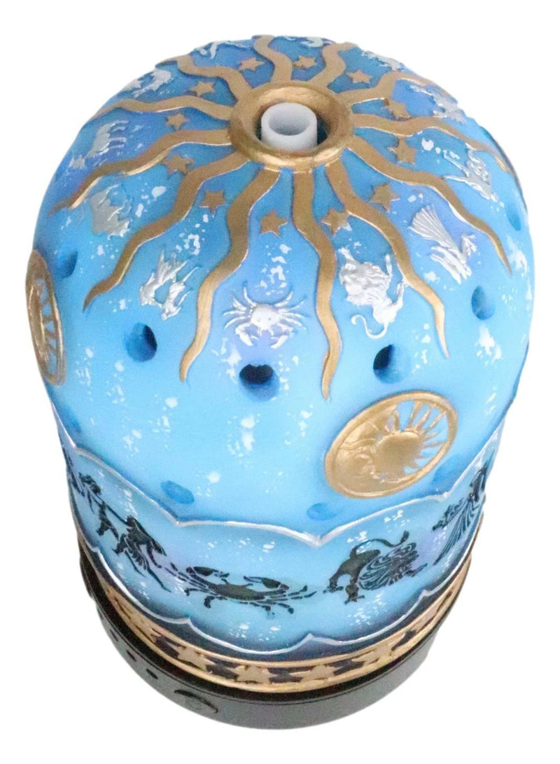 Greek Zodiac Signs Sun Moon Horoscopes Aroma Oil Diffuser LED Night Lights-5