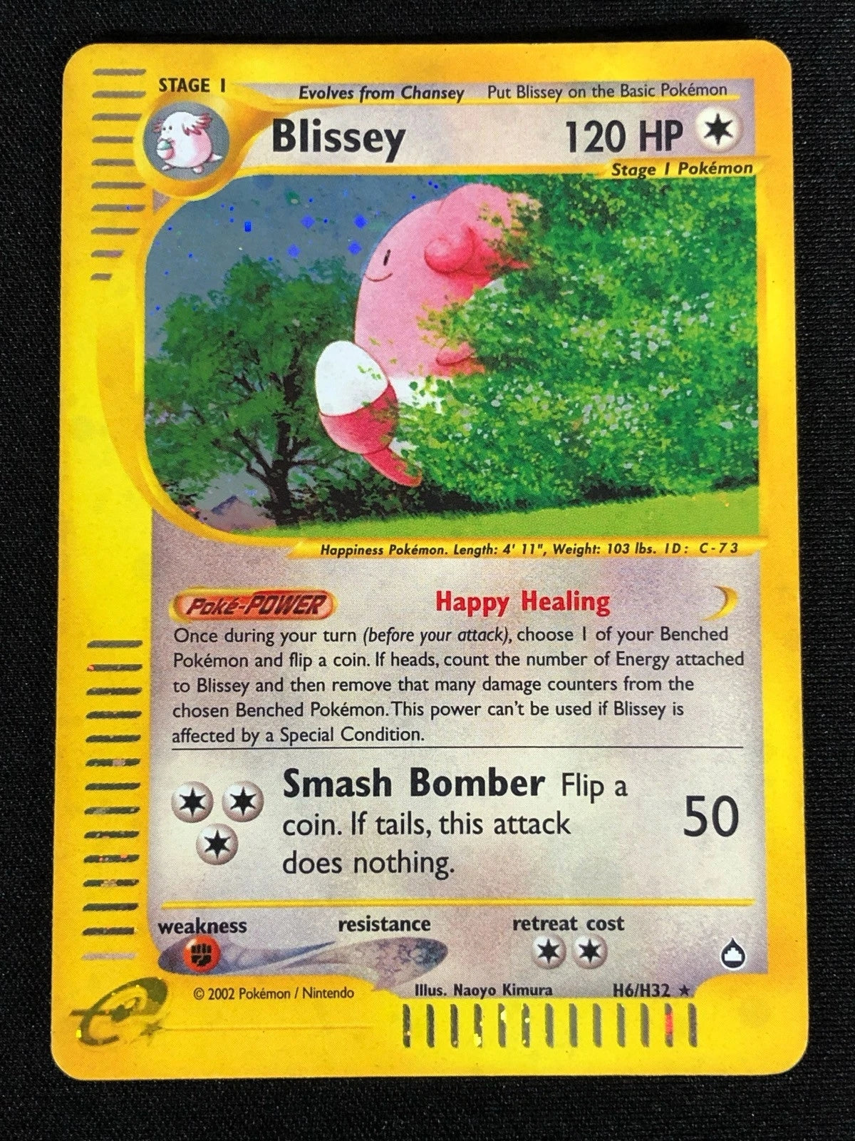 Pokemon Blissey H6/H32 Holo (LP)-1