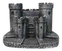Gothic Medieval Windsor Stonewall Castle Fortress Miniature Display Stand 5"H-5