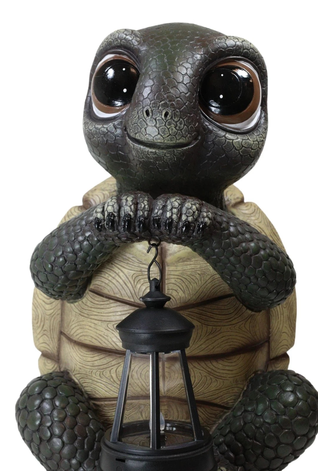 Marine Coastal Baby Turtle Tortoise Statue Carrying Solar LED Lantern Light-7
