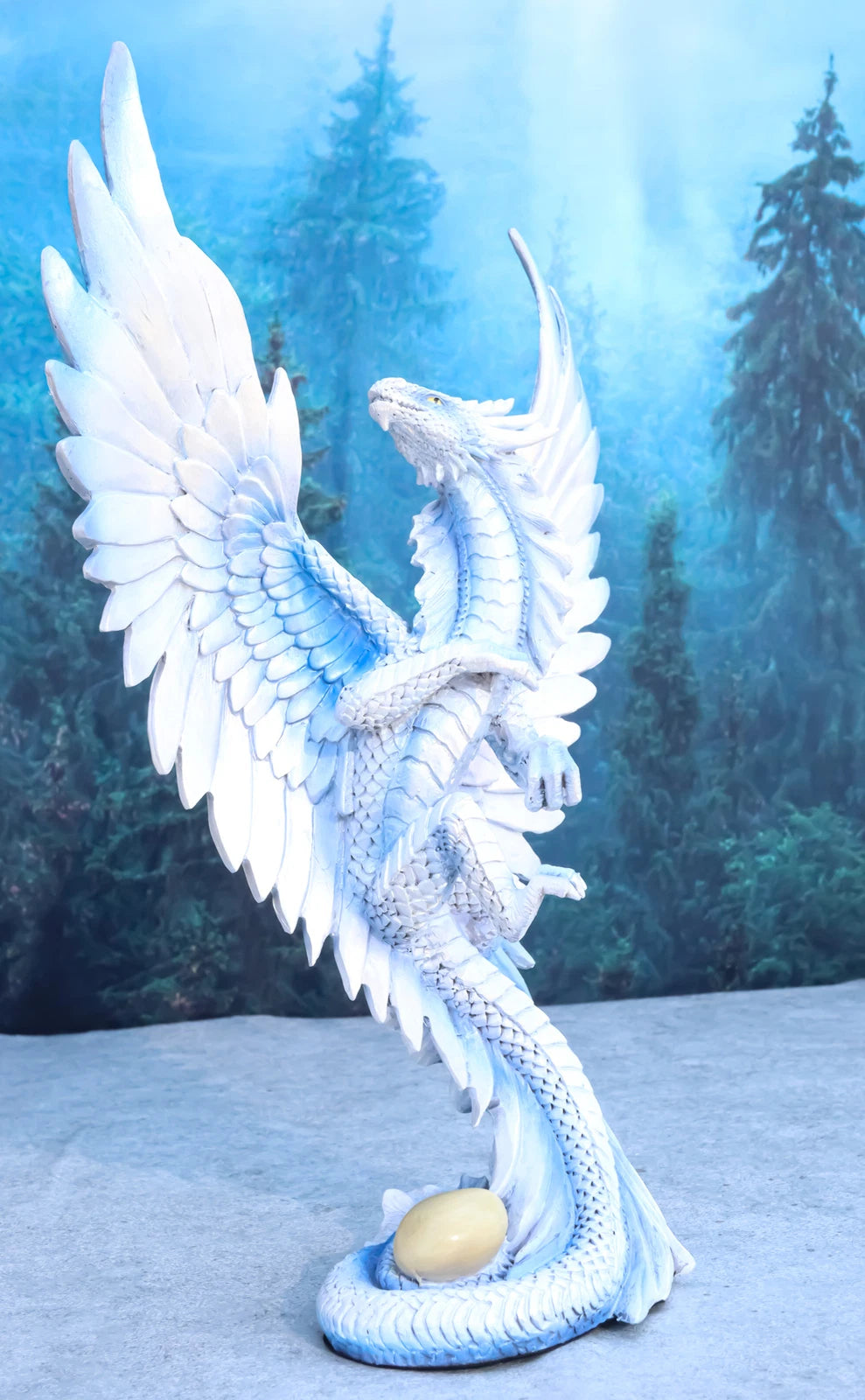 Sandstorm Cloud Wind Dragon Adult Mother 12"H Figurine Anne Stokes Fantasy-3