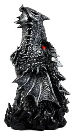Stryker The Mythical Fire Breathing Dragon Head Sculptural Incense Holder-5