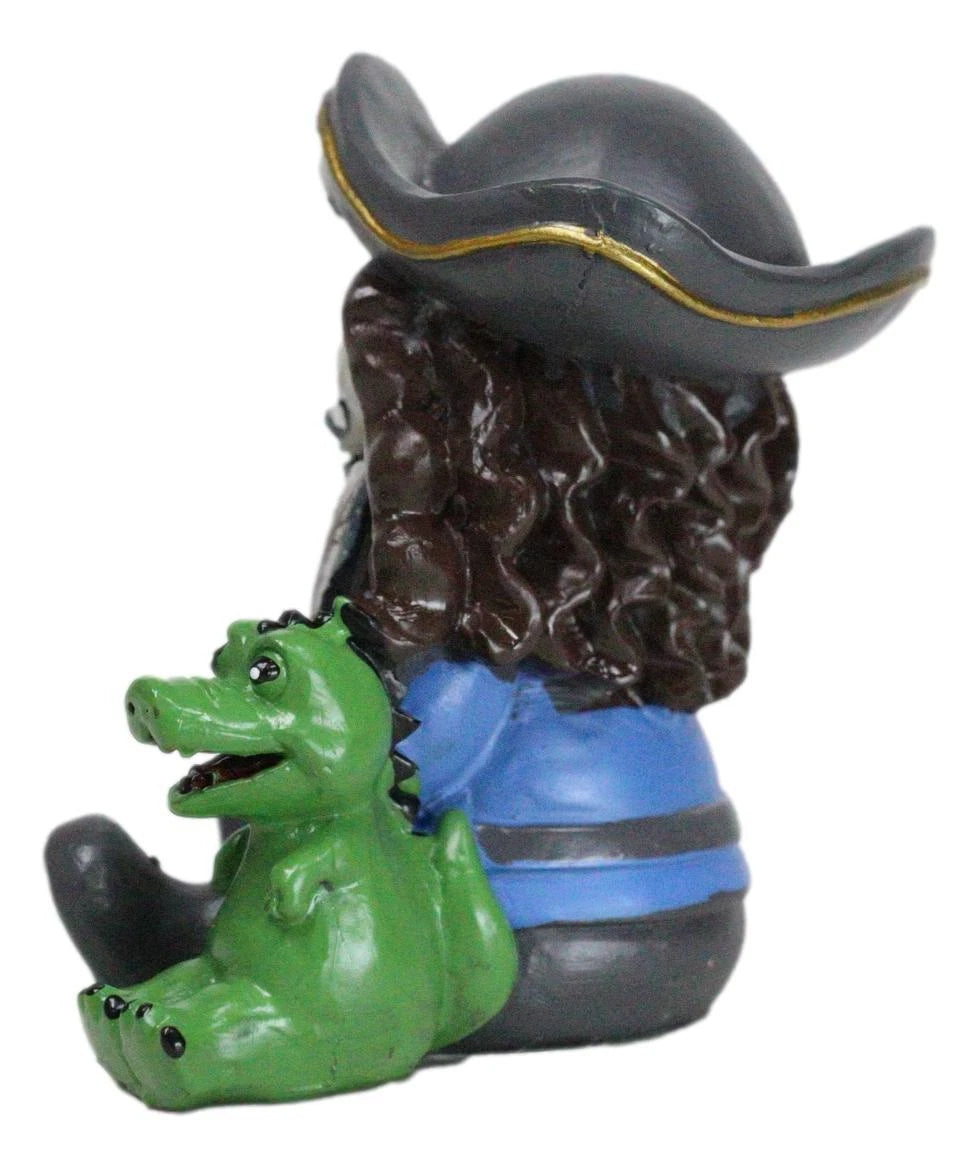 Furry Bones Arrr Matey Villain Pirate Captain Hook Peter Pan Figurine Furrybones-7