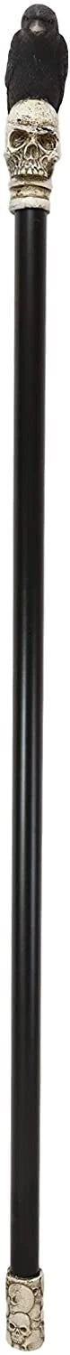 Dark Raven Crow On Skull Walking Cane Ghosts Of Silent Hill Resin Fiber Glass-5