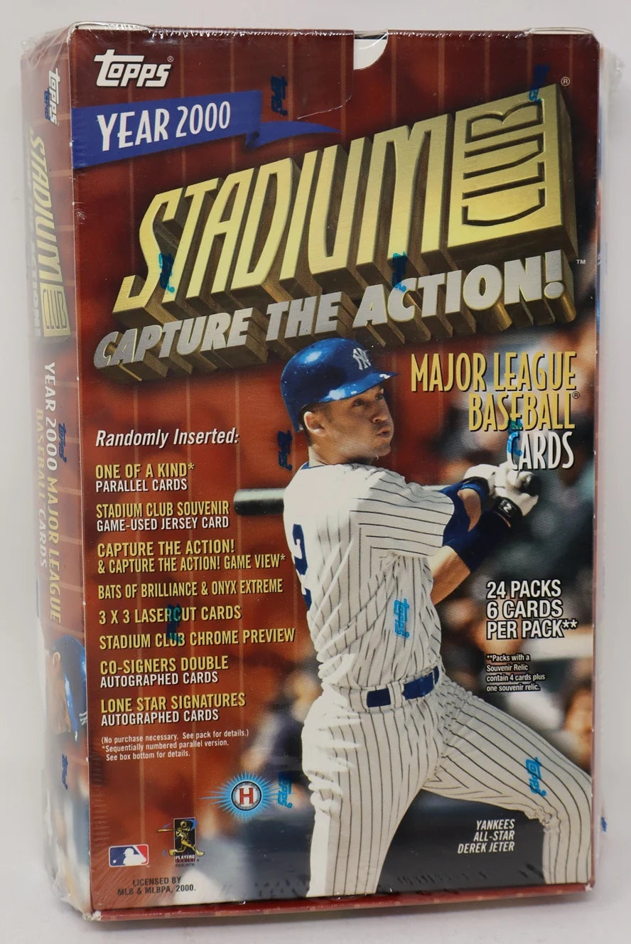 2000 Topps Stadium Club Baseball Box (Hobby) (24/6)-1