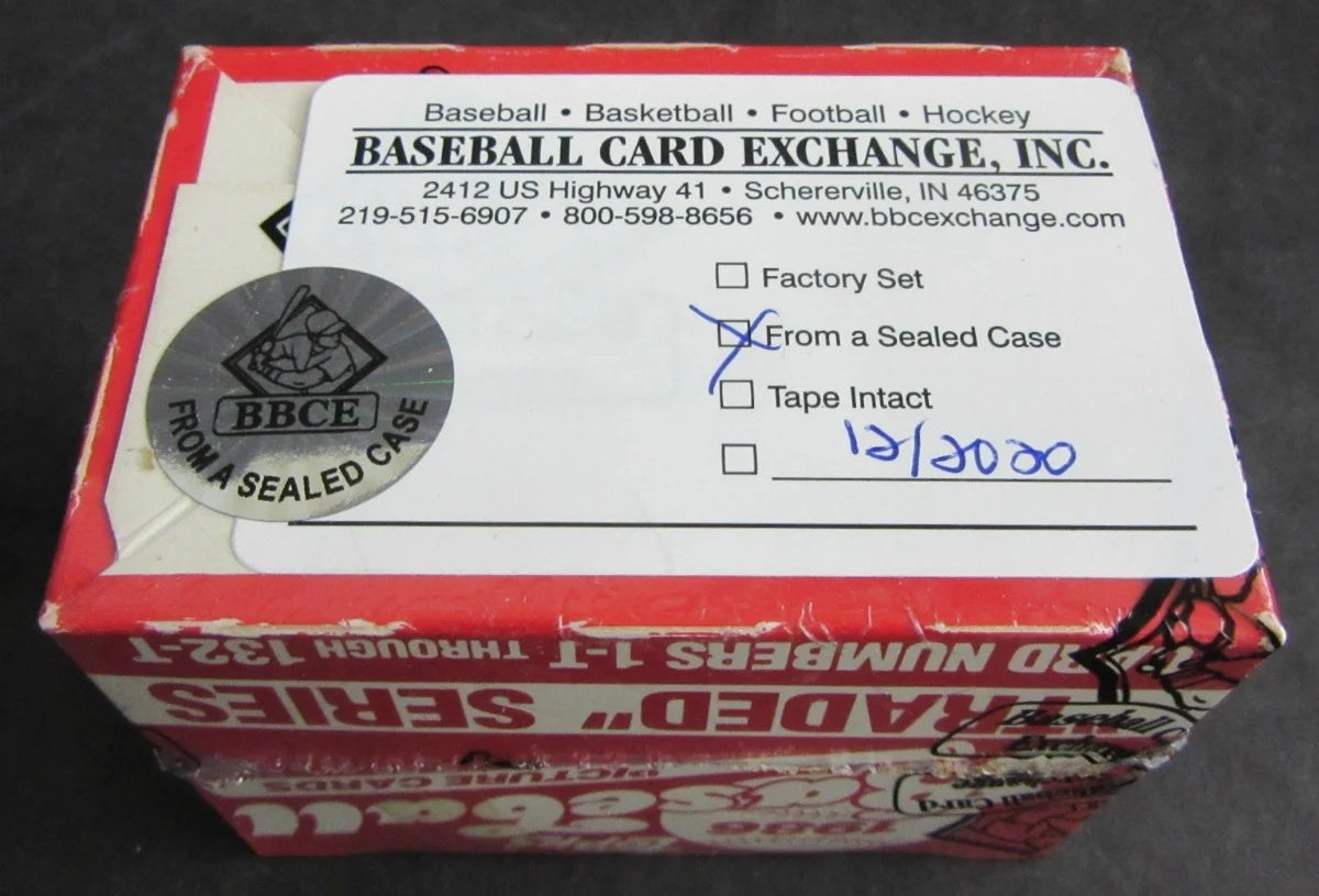 1986 Topps Baseball Traded Factory Set (FASC)-1