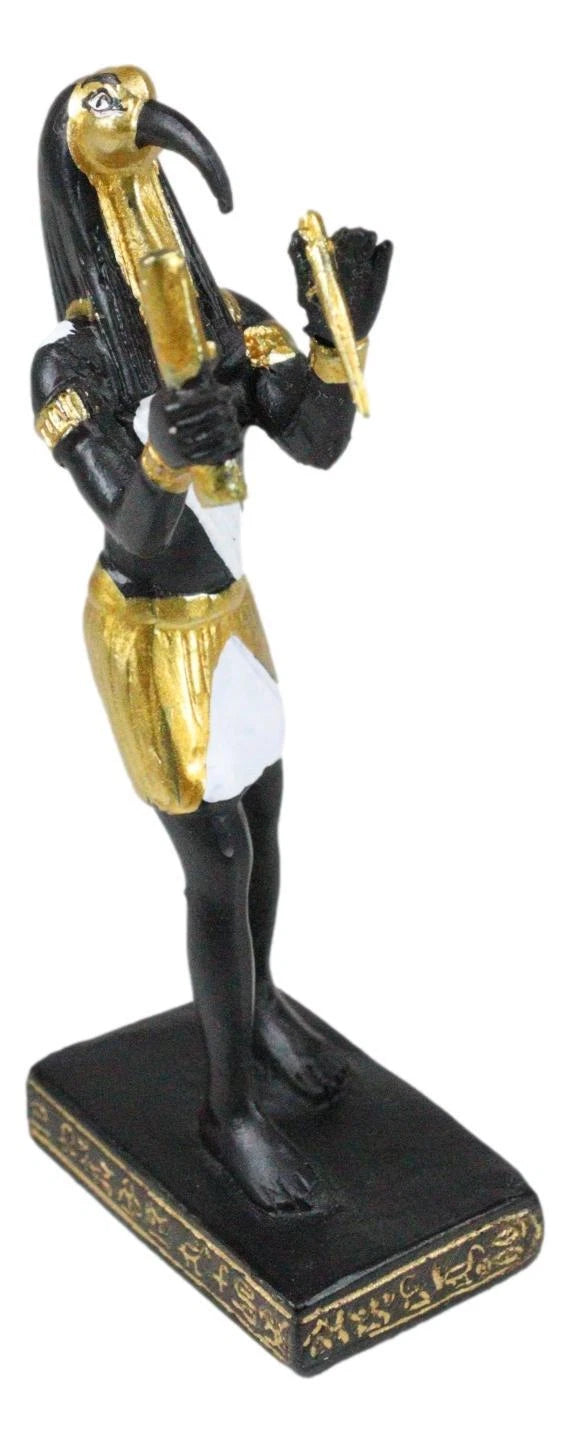 Egyptian God Of Technology Wisdom Thoth Dollhouse Miniature Statue Gods Of Egypt-3