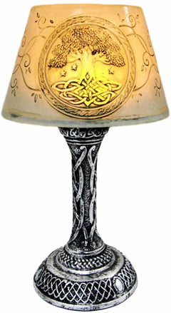 Celtic Sacred Tree Of Life Mini LED Night Light Figurine 7"H Table Courtesy Lamp-4