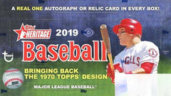 2019 Topps Heritage Baseball Factory Sealed HOBBY Box-AUTOGRAPH/RELIC+BOX LOADER-1