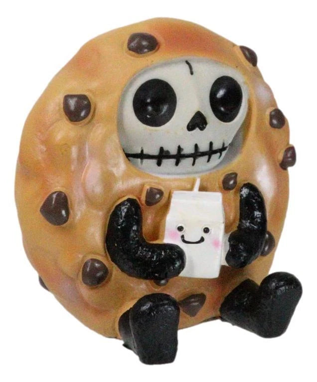 Furrybones Choco The Chocolate Chip Cookie Monster Skeleton Furry Bones Figurine-2