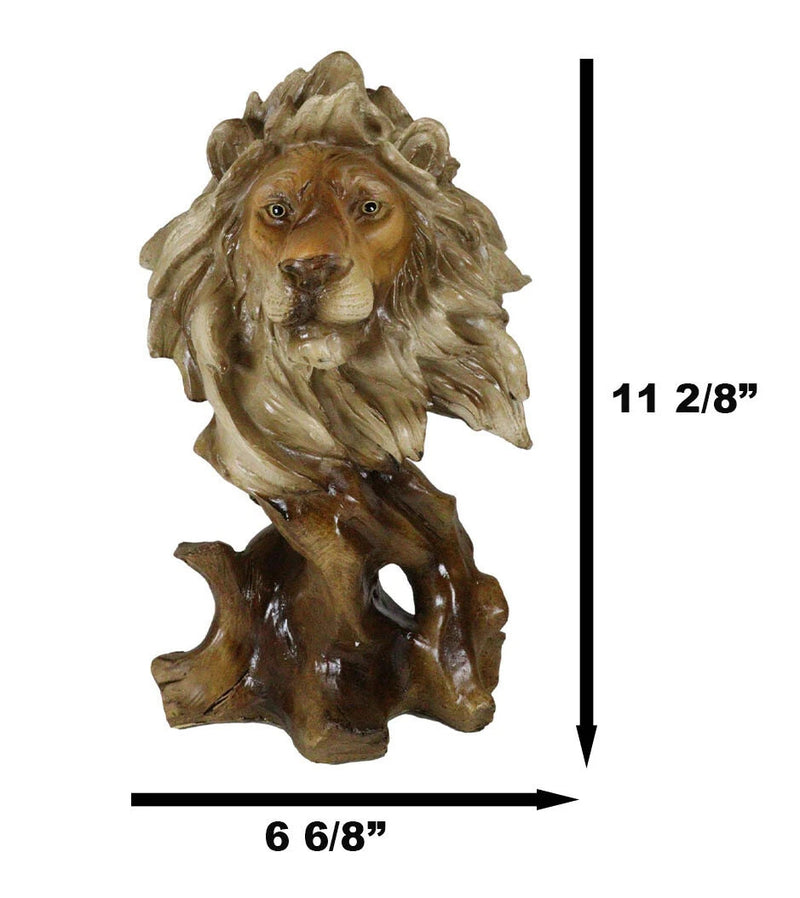 Mufasa The Wise Lion King Of The Jungle Pride Rock Bust Figurine 11.25"H-3
