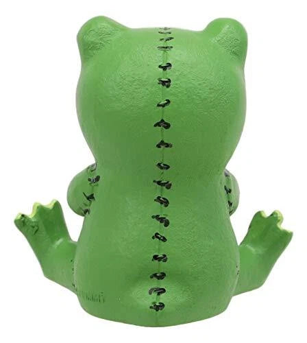 Furrybones Froggy Tadpole Green Frog Cute Skeleton Monster Ornament Figurine-3