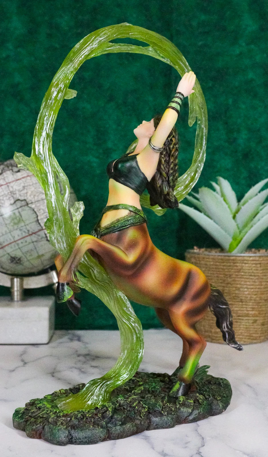 Elemental Bender Wizard Sorceress Centaurides Summoning Magic Figurine-3