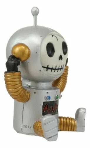 Furrybones Gadget The Skeleton Retro Robot Costume Monster Collectible Figurine-3