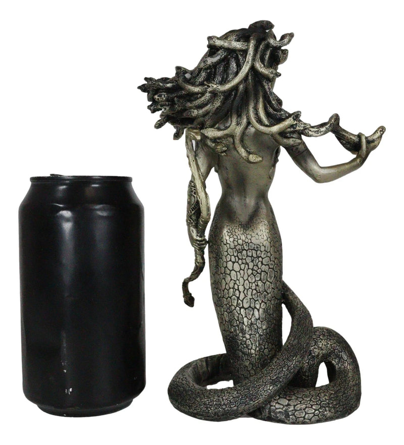 Greek Goddess The Temptation Of Medusa Statue Luring Gorgon's Gaze Figurine-9