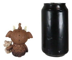 Furry Bones Warren The Mammoth And Sabretooth Tiger Skeleton Furrybones Figurine-4