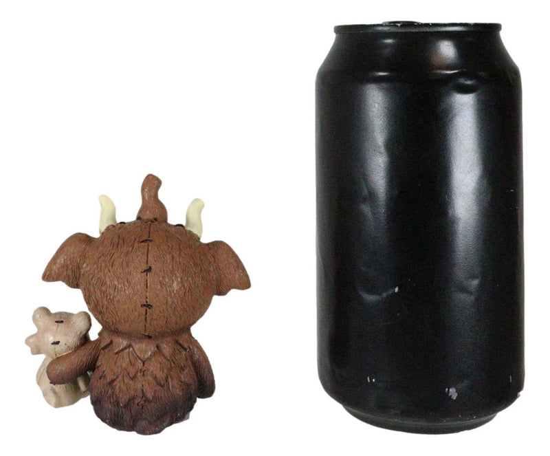 Furry Bones Warren The Mammoth And Sabretooth Tiger Skeleton Furrybones Figurine-4