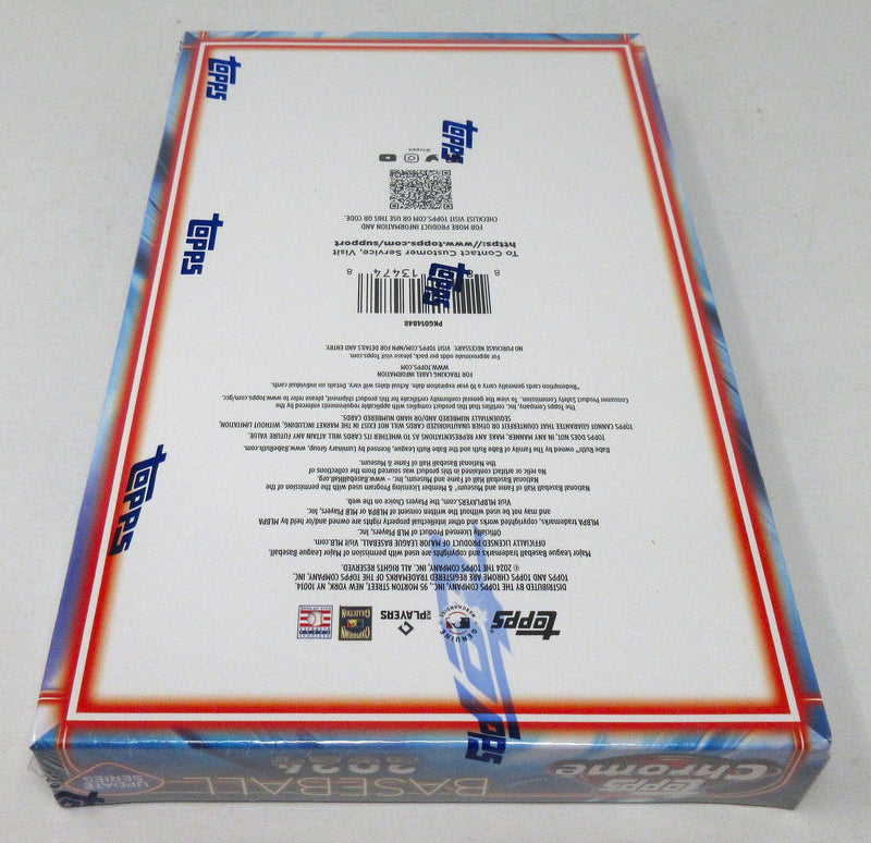 2024 Topps Chrome Baseball Update Series Box (Hobby) (24/4)-2