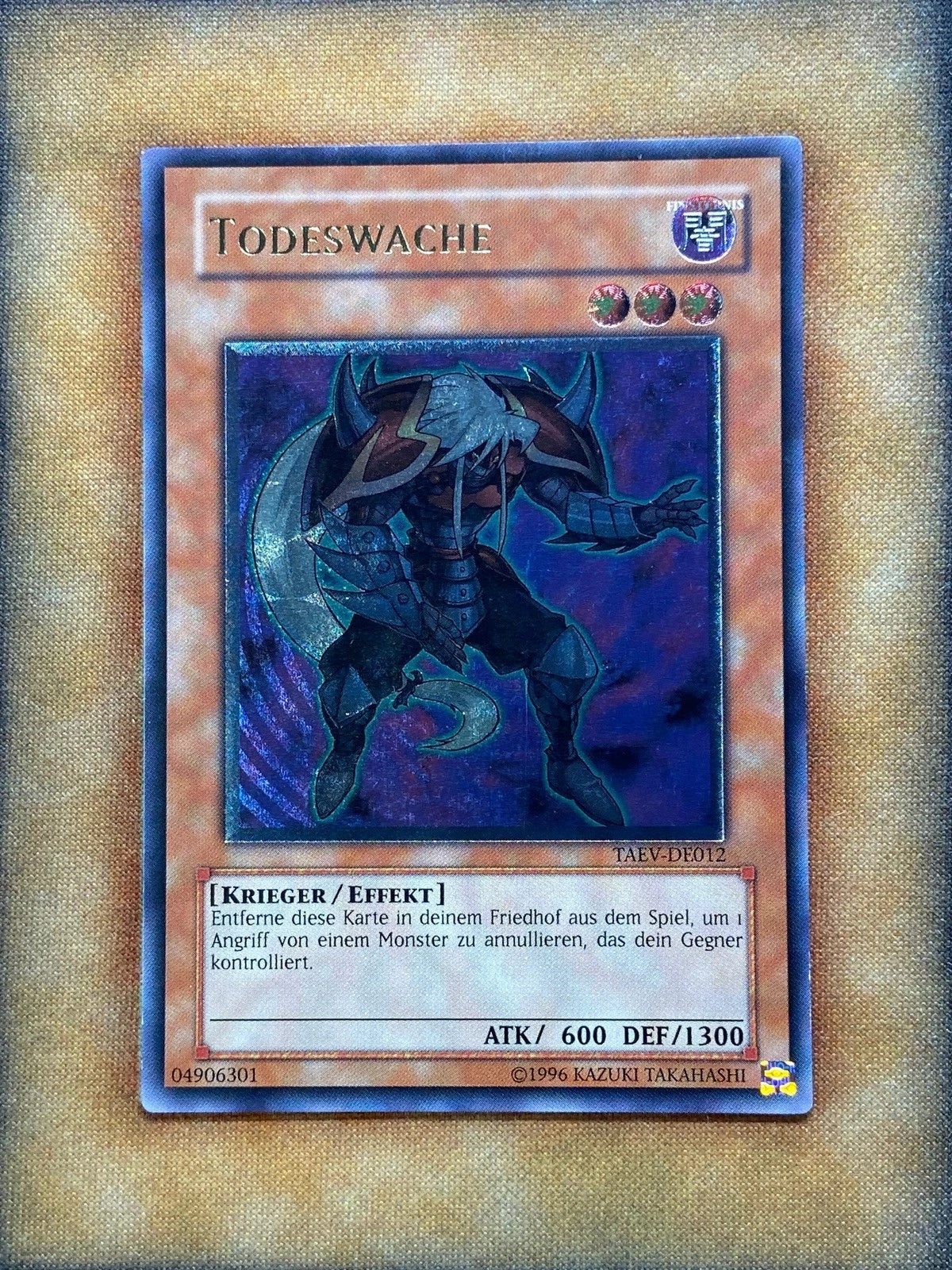 Yugioh Necro Gardna TAEV-EN012 TAEV-DE012 Ultimate Rare GERMAN NM-1