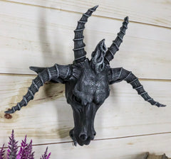 Eliphaz Levi Sabbatic Goat Baphomet Wall Plaque 8.5" Wide Collectible-2