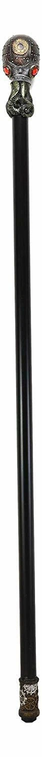 Steampunk Robotic Kraken Cthulhu Octopus Swagger Stick Cane Party Staff 38"L-4