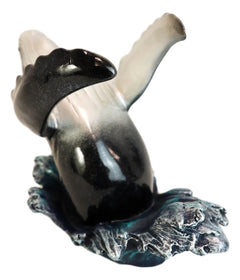 Nautical Ocean Marine Leaping Baleen Humpback Whale Wine Bottle Holder-3