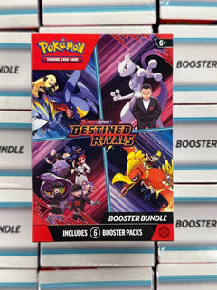 Pokemon x1 Destined Rivals (SV10) Booster Bundle Box Factory Sealed! 6 Packs!-1