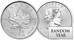 1-oz Canadian Silver Maple Leaf (Random Year)-2