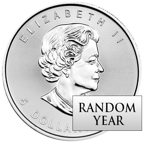 1-oz Canadian Silver Maple Leaf (Random Year)-1