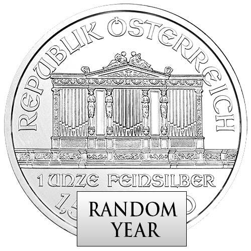 1-oz Austrian Silver Philharmonic (Random Year)-1