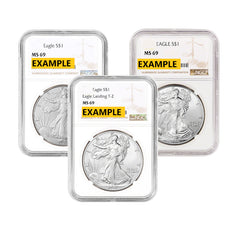 1 oz Silver Round Random Year, High Quality Collection Piece, Fine Silver Display Edition, Heritage Metal Collectible, Premium Storage Holder, Personal Collection Series, Showcase Ready Display Item-1