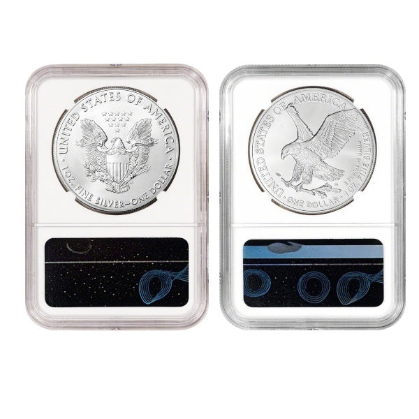 1 oz Silver Round Random Year, High Quality Collection Piece, Fine Silver Display Edition, Heritage Metal Collectible, Premium Storage Holder, Personal Collection Series, Showcase Ready Display Item-2