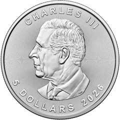 2026 1-oz Canadian Silver Maple Leaf-1