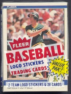 1984 Fleer Baseball Unopened Cello Pack-1