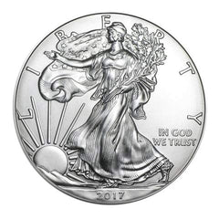 2017 $1 American Silver Eagle MS69 PCGS - First Strike-3