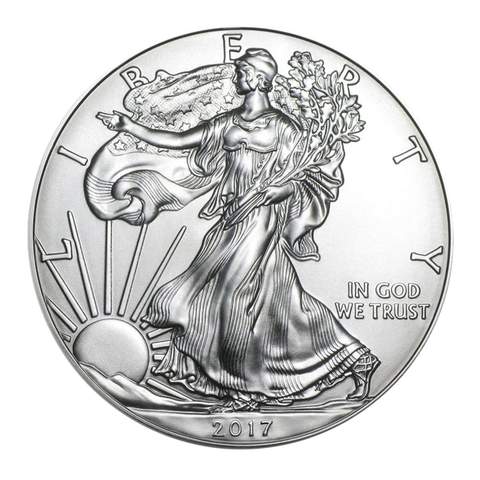 2017 $1 American Silver Eagle MS69 PCGS - First Strike-3