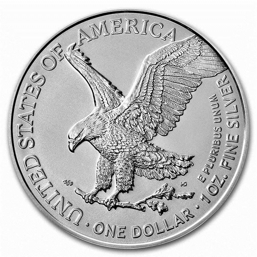 Moneda de plata americana MS-70 (NGC) de 1 onza de 2026-3