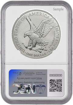Moneda de plata americana MS-70 (NGC) de 1 onza de 2026-4