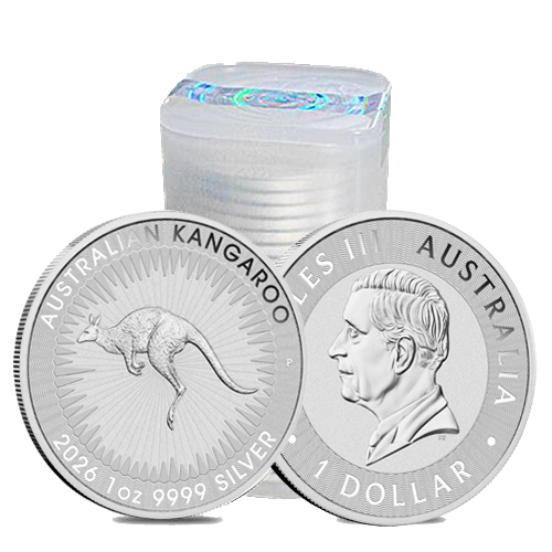 Canguro plateado australiano de 1 oz 2026-2