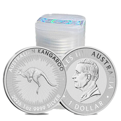 Canguro plateado australiano de 1 oz 2026-2