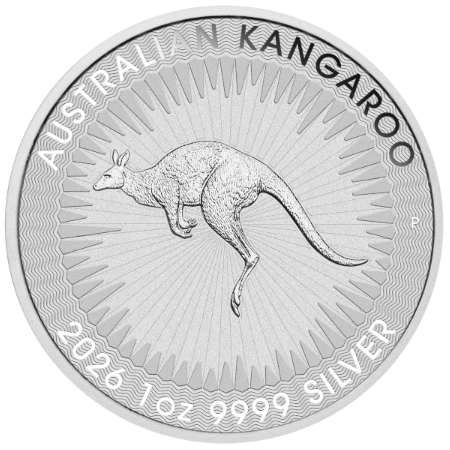 Canguro plateado australiano de 1 oz 2026