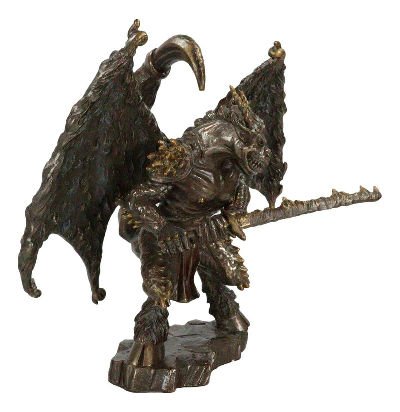 Primordial Khaos Goddess Chaos With Scorpion Tail And Flame Blade Figurine-6