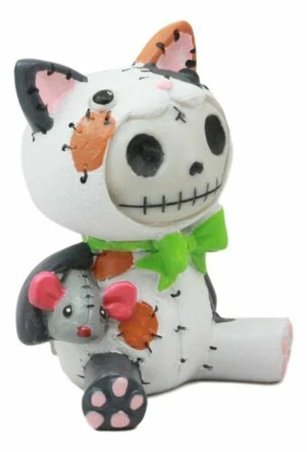 Furrybones Stitched Doll Calico Cat Skeleton Figurine 3"H Cat Mao Mao-6