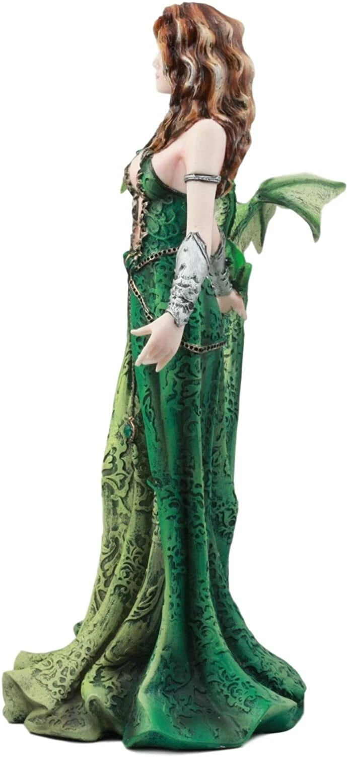 Seductive Elphaba Dragon Witch Doctor Warrior Statue 10"H By Nene Thomas-6