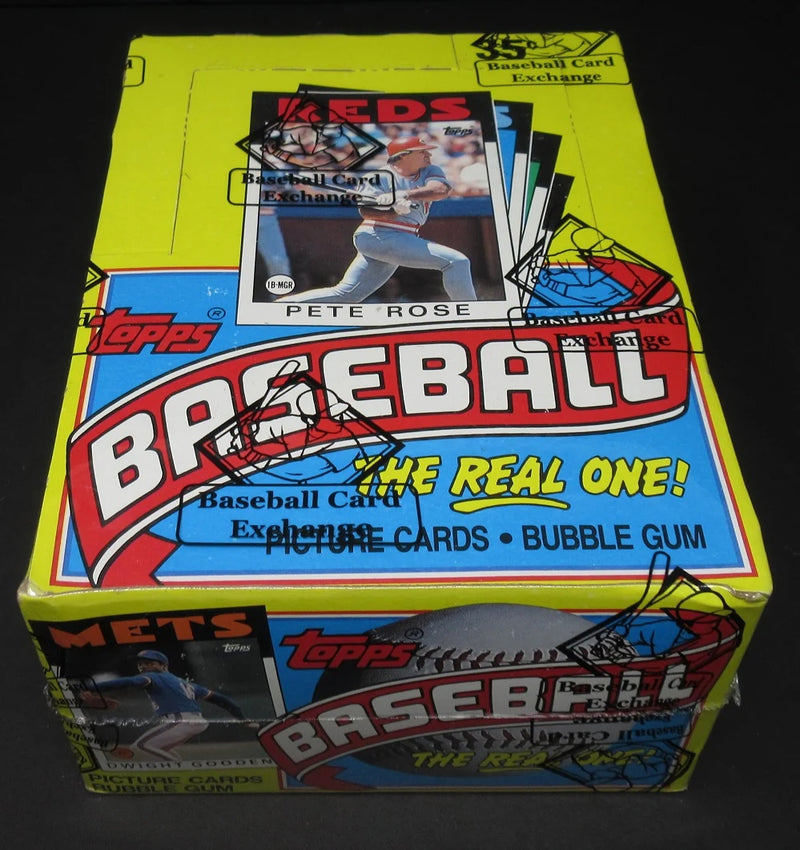 1986 Topps Baseball Unopened Wax Box (BBCE)-2