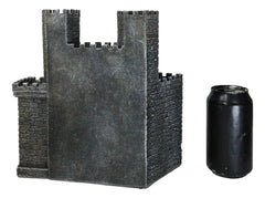 Medieval Castle Fortress Display Stand And 12 Mini Crusader Knights Figurine Set-3
