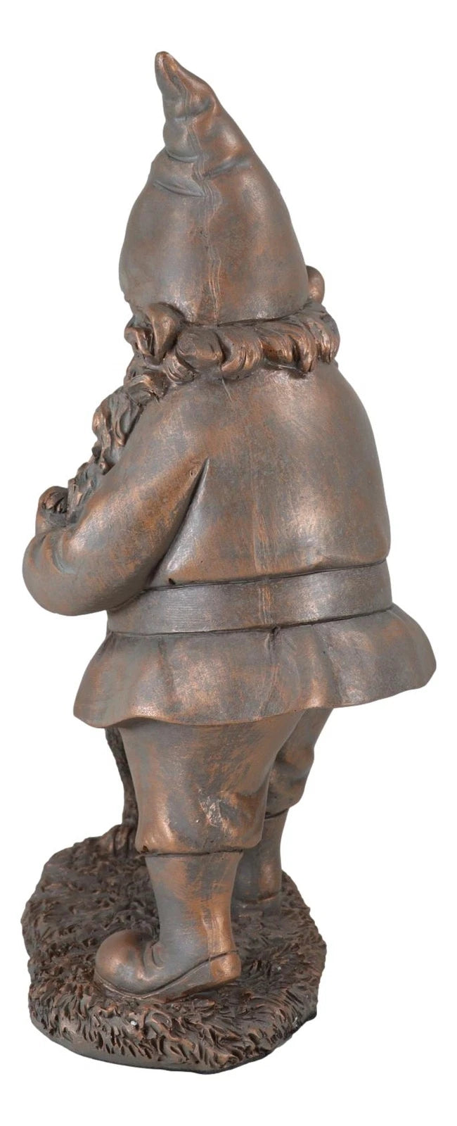 Whimsical Mr Gnome Dancing With Hare Rabbit Fairy Garden Figurine Decor Accent-4