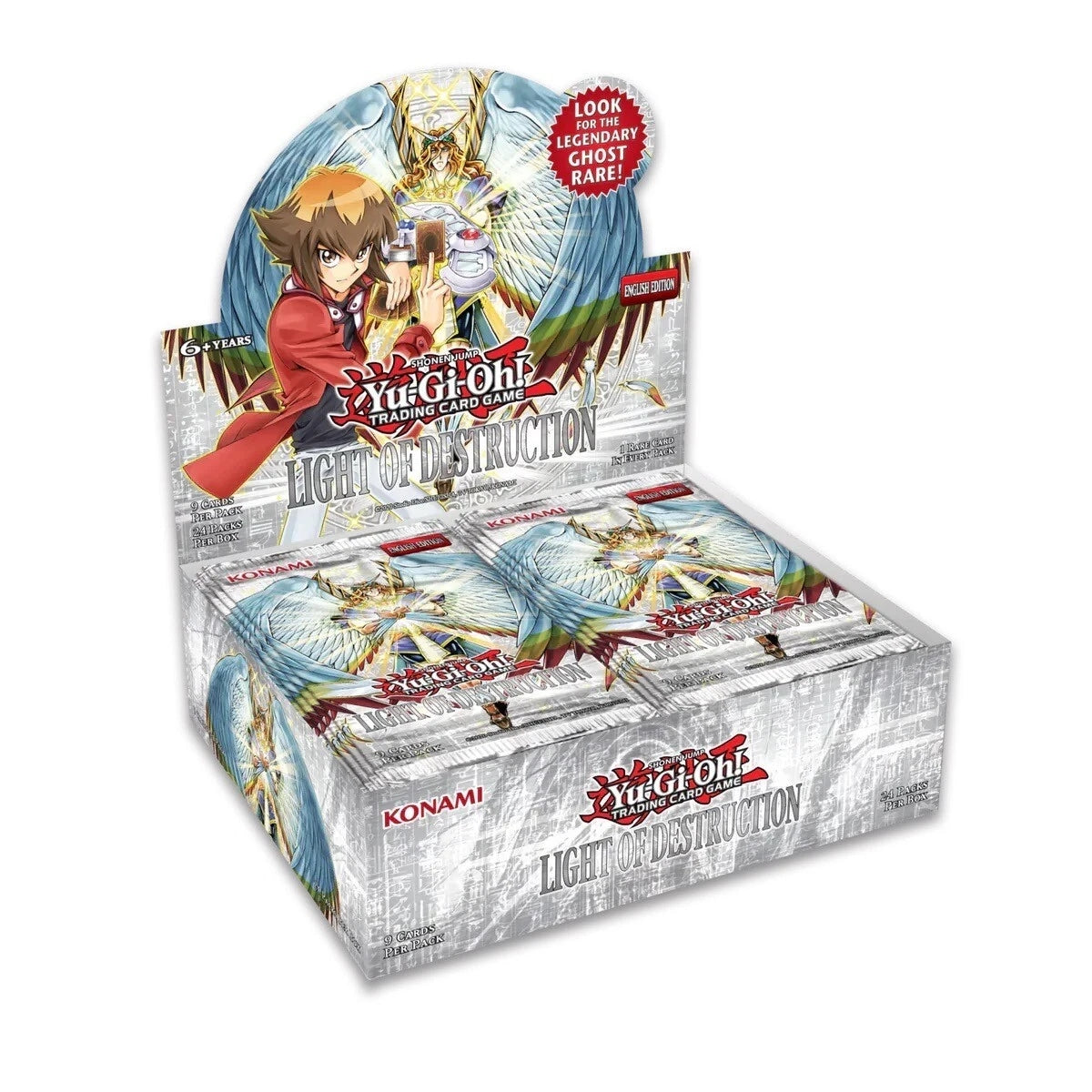 Yugioh Light of Destruction Booster Box Brand New Factory Sealed 2024 Print