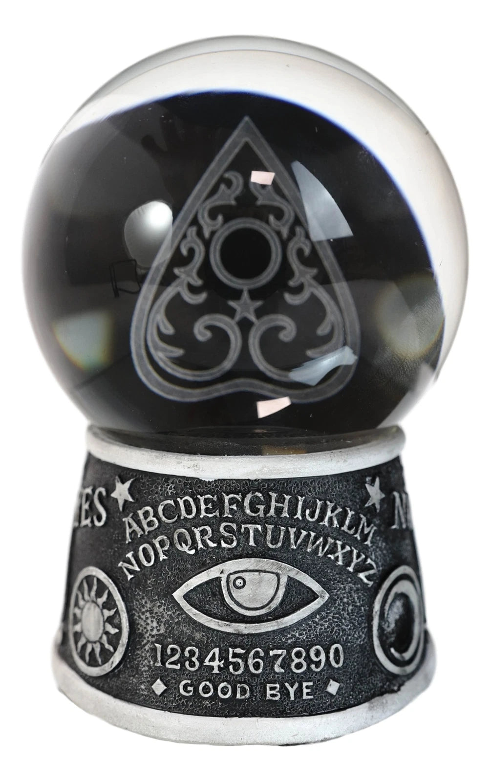 Tablero espiritual de ouija wicca, plancheta de mal de ojo, bola de cristal LED para mirar-9