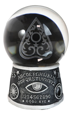 Tablero espiritual de ouija wicca, plancheta de mal de ojo, bola de cristal LED para mirar-9